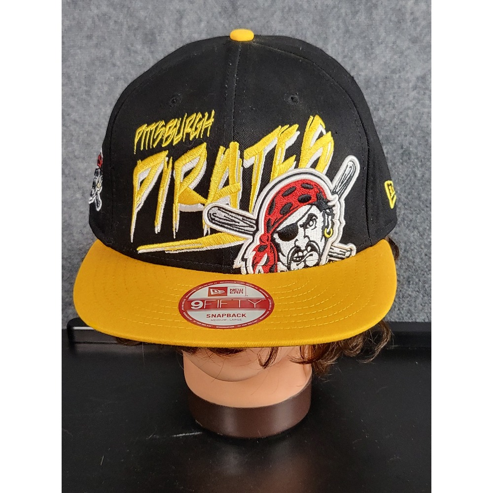 New Era Pittsburgh Pirates 9FIFTY Snapback Baseball Cap‎ Hat MLB Sportswear